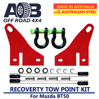 Tow Points Kit 3700K Red for Mazda BT50