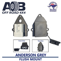 Anderson flush Mount SB50 + Black DUST CAP + Grey SB50 Plug (SB50SGP)
