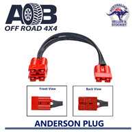 Anderson Plug Y Adaptor 3 x Red 50 Amp 6mm Automotive Cable