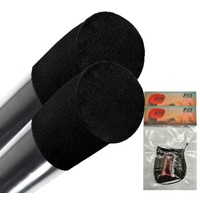 2 x 4 inch Universal Snorkel Sock Pre Filter 100mm round BLACK PLAIN