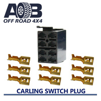 Rocker Switch Wire Plug for Carling & Narva type Switches