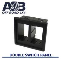 Switch Panel 2500C Carling Type Double Switch Holder fits Nissan/Holden/Mitsubishi/Toyota Hilux Landcruiser 70 79 Prado 150 etc.