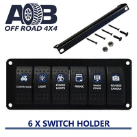 Switch Panel 6500 6 x Carling Type Rocker Switch holder