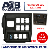 Switch Panel + Switch for Toyota LandCruiser 200 series GXL 2007 ~ 2015