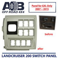 Switch Panel ONLY for Toyota LandCruiser 200 series GXL 2007 ~ 2015 Beige