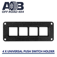 Switch Panel T100-4 Universal 4 x Toyota Push Switch