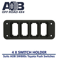 Switch Panel SPT84 Universal 4 x Toyota Push Switches