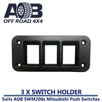 Switch Panel SPT93 Universal 3 x Mitsubishi Push Switches