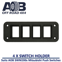 Switch Panel SPT94 Universal 4 x Mitsubishi Push Switches