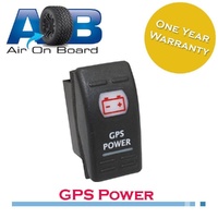 GPS POWER 466 Rocker Switch Incandescent RED ON-OFF