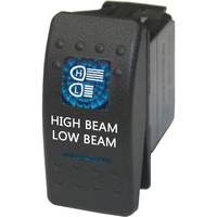 HIGH BEAM LOW BEAM 539 Rocker Switch