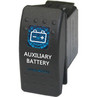 AUXILLARY BATTERY 560 Rocker Switch