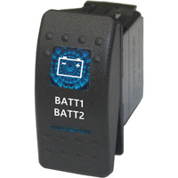 BATT 1 BATT 2 588 Rocker Switch
