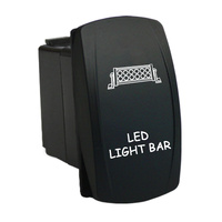 12V/24V ON-OFF Rocker Switch LED LIGHT BAR 607 Universal fits Toyota Nissan Holden Mitsubishi Ford Amarok etc.