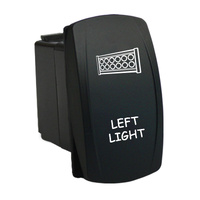 12V/24V ON-OFF Rocker Switch LEFT LIGHT 619 Universal fits Toyota Nissan Holden Mitsubishi Ford Amarok etc.
