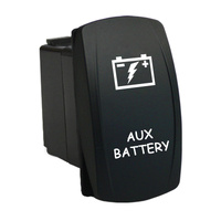 12V/24V ON-OFF Rocker Switch AUXILIARY BATTERY 660 Universal fits Toyota Nissan Holden Mitsubishi Ford Amarok etc.