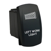 12V/24V ON-OFF Rocker Switch LEFT WORK LIGHT 6C58 Universal fits Toyota Nissan Holden Mitsubishi Ford Amarok etc.