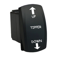 12V/24V ON-OFF-ON Rocker Switch UP DOWN TIPPER 6C73 Universal fits Toyota Nissan Holden Mitsubishi Ford Amarok etc.