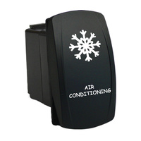 12V/24V ON-OFF Rocker Switch AIR CONDITIONING 6C78 Universal fits Toyota Nissan Holden Mitsubishi Ford Amarok etc.