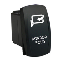 12V/24V ON-OFF Rocker Switch MIRROR FOLD 6C82 Universal fits Toyota Nissan Holden Mitsubishi Ford Amarok etc.