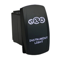12V/24V ON-OFF Rocker Switch INSTRUMENT LIGHT 6M12 Universal for Marine Boat