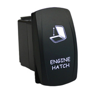12V/24V ON-OFF Rocker Switch ENGINE HATCH 6M39 Universal for Marine Boat