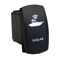 12V/24V ON-OFF Rocker Switch RADAR 6M43 Universal for Marine Boat