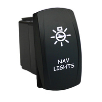 12V/24V ON-OFF Rocker Switch NAV LIGHTS 6M72 Universal for Marine Boat