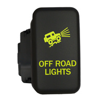 Push Switch OFF ROAD LIGHTS 829 fits Toyota Hilux, Kluger, FJ Cruiser, Prado 120, HiAce, Landcruiser etc.