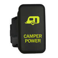 Push Switch CAMPER POWER 865 fits Toyota Hilux, Kluger, FJ Cruiser, Prado 120, HiAce, Landcruiser etc.