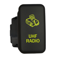 Push Switch UHF RADIO 891 fits Toyota Hilux, Kluger, FJ Cruiser, Prado 120, HiAce, Landcruiser etc.
