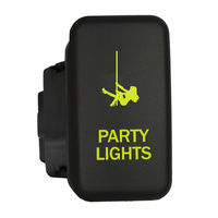 Push Switch PARTY LIGHTS 8C22 fits Toyota Hilux, Kluger, FJ Cruiser, Prado 120, HiAce, Landcruiser etc.