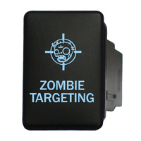 Push Switch ZOMBIE TARGETING SW902 ON OFF fits Toyota Small Rectangle