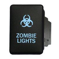 Push Switch ZOMBIE LIGHTS SW906 ON OFF fits Toyota Small Rectangle