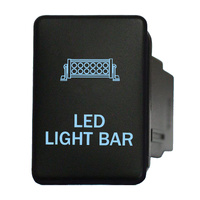 Push Switch LED LIGHT BAR SW907 ON OFF fits Toyota Small Rectangle