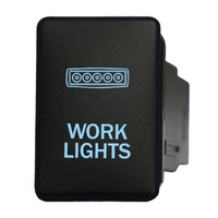 Push Switch WORK LIGHTS SW913 ON OFF fits Toyota Small Rectangle