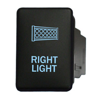 Push Switch RIGHT LIGHT SW918 ON OFF fits Toyota Small Rectangle