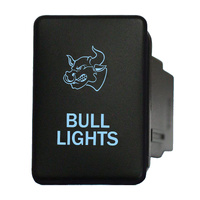 Push Switch BULL LIGHTS SW928 ON OFF fits Toyota Small Rectangle