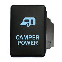 Push Switch CAMPER POWER SW965 ON OFF fits Toyota Small Rectangle