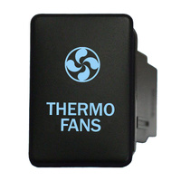 Push Switch THERMO FANS SW970 ON OFF fits Toyota Small Rectangle