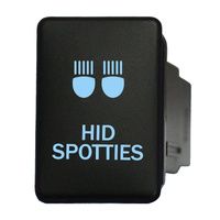 Push Switch HID SPOTTIES SW992 ON OFF fits Toyota Small Rectangle