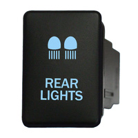 Push Switch REAR LIGHTS SW9B04 ON OFF fits Toyota Small Rectangle