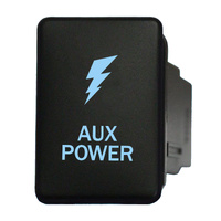 Push Switch AUX POWER SW9B13 ON OFF fits Toyota Small Rectangle