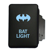 Push Switch BAT LIGHT 9B34B ON OFF fits Toyota Hilux Camry Corolla Prado 150 HiAce RAV4 Landcruiser Suzuki Jimny etc. LED in blue