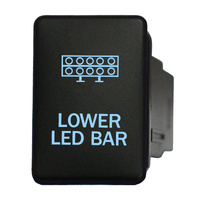 Push Switch LOWER LED BAR 9C04 ON OFF fits Toyota Suzuki
