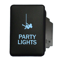 Push Switch PARTY LIGHTS 9C22 ON OFF fits Toyota Suzuki