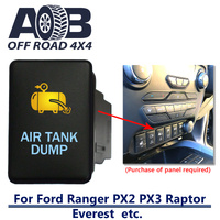 Push Switch AIR TANK DUMP 9D21M MOMENTARY fits Toyota Suzuki [COLOUR: Amber Light Blue]