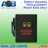 Push Switch REVERSE LIGHTS A126R fits Amarok Volkswagen Right side of gear lever panel in amber red