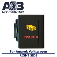 Push Switch INVERTER A168R fits Amarok Volkswagen Right side of gear lever panel in amber red
