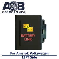 Push Switch BATTERY LINK A1B63L fits Amarok Volkswagen Left side of gear lever panel in amber red
